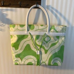 Clinique Vinyl Tote